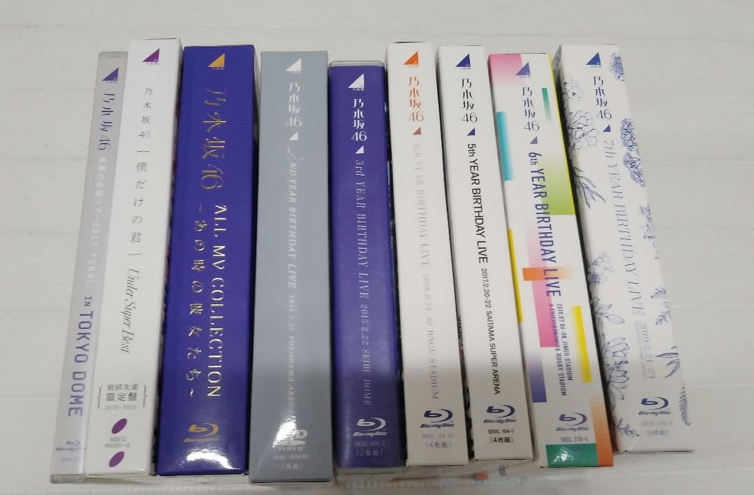 乃木坂46　バスラ等Blu-ray、DVDセット