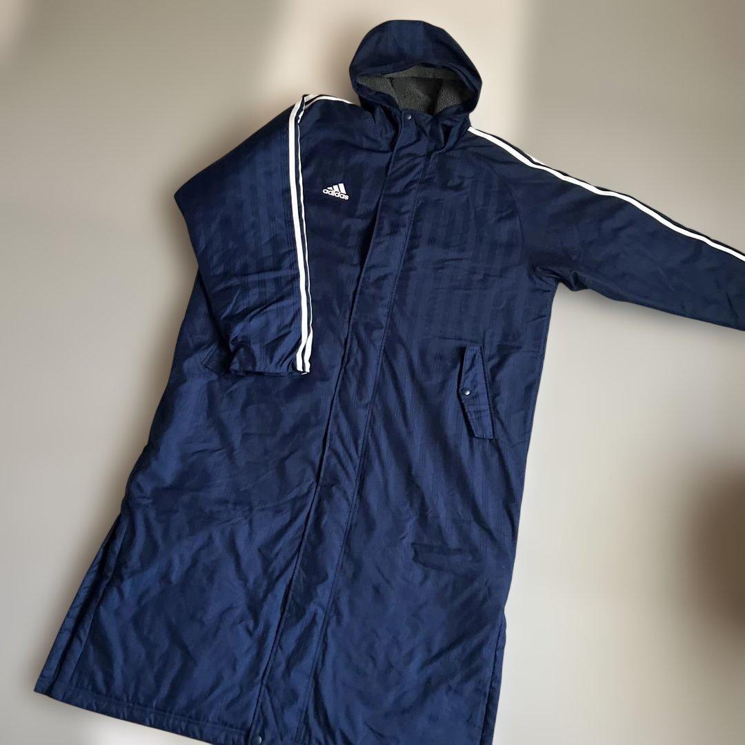adidas フード付きベンチコート 3L X0