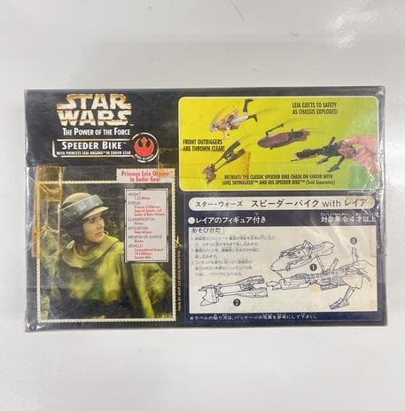 【最安値・未開封】STAR WARSスピーダーバイクレイア　フィギュア【希少】