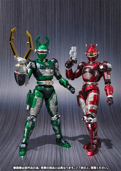 S.H.Figuarts 重甲ビーファイター 3種セット