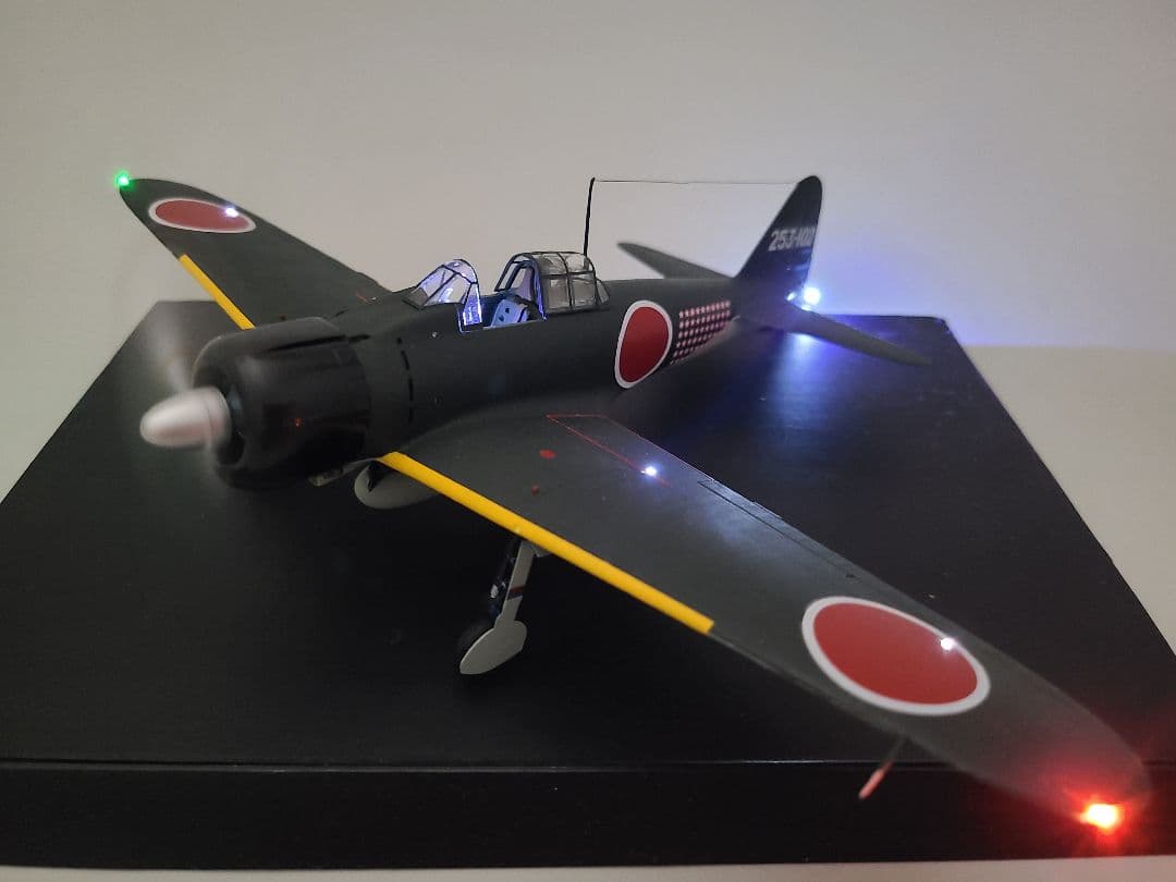 マギウス 零式艦上戦闘機21型 岩本飛曹長乗機リアルモーターライズ完成品