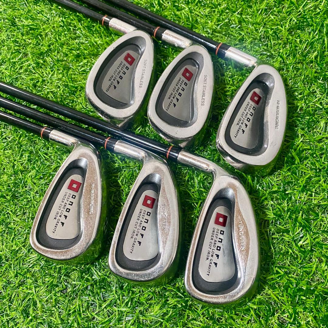 ONOFF オノフ 左利き クラブセット 10本 R ゴルフ メンズ レフティ