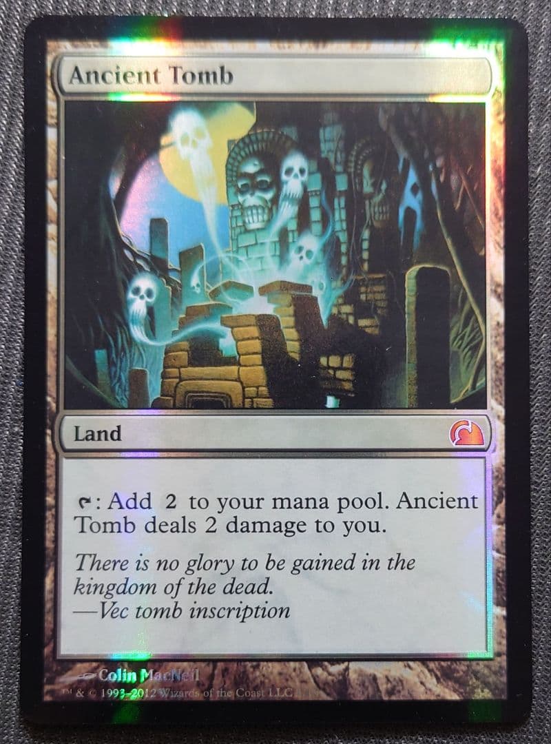 mtg 超高騰中 古しえの墳墓 英語版 FOIL 初版イラスト ftv edh