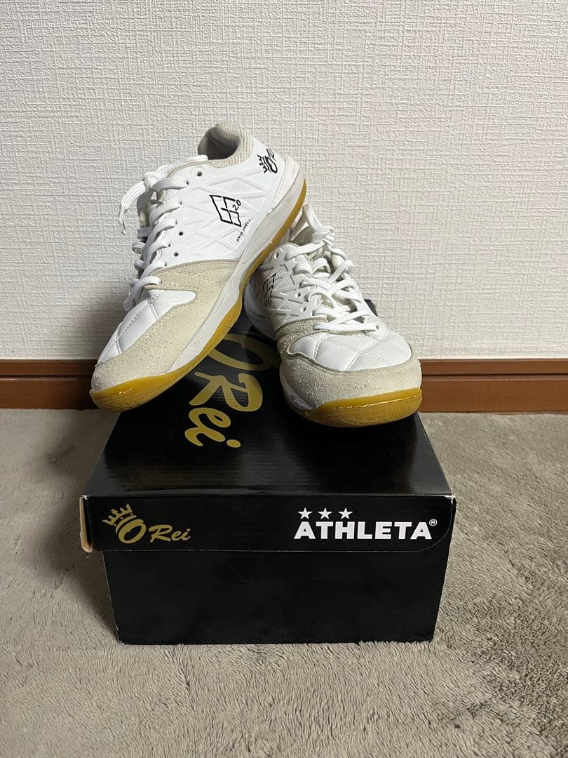 ATHLETA 0Rei フットサルシューズ ホワイト