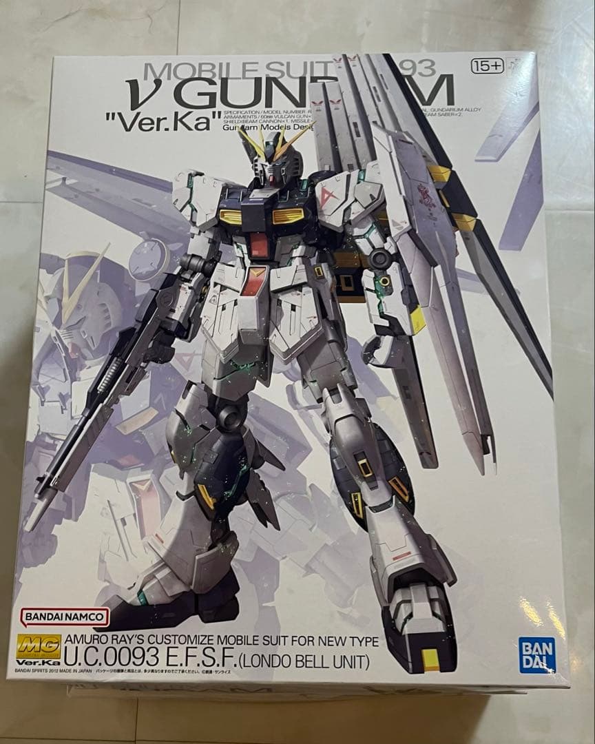 MG 1/100 νガンダム ver.ka