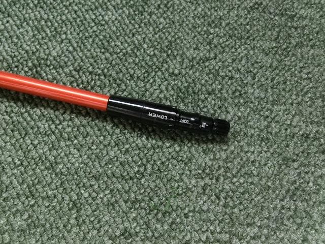 テーラーメイドスリーブ付き Tour AD DJ-7s 装着時45.5