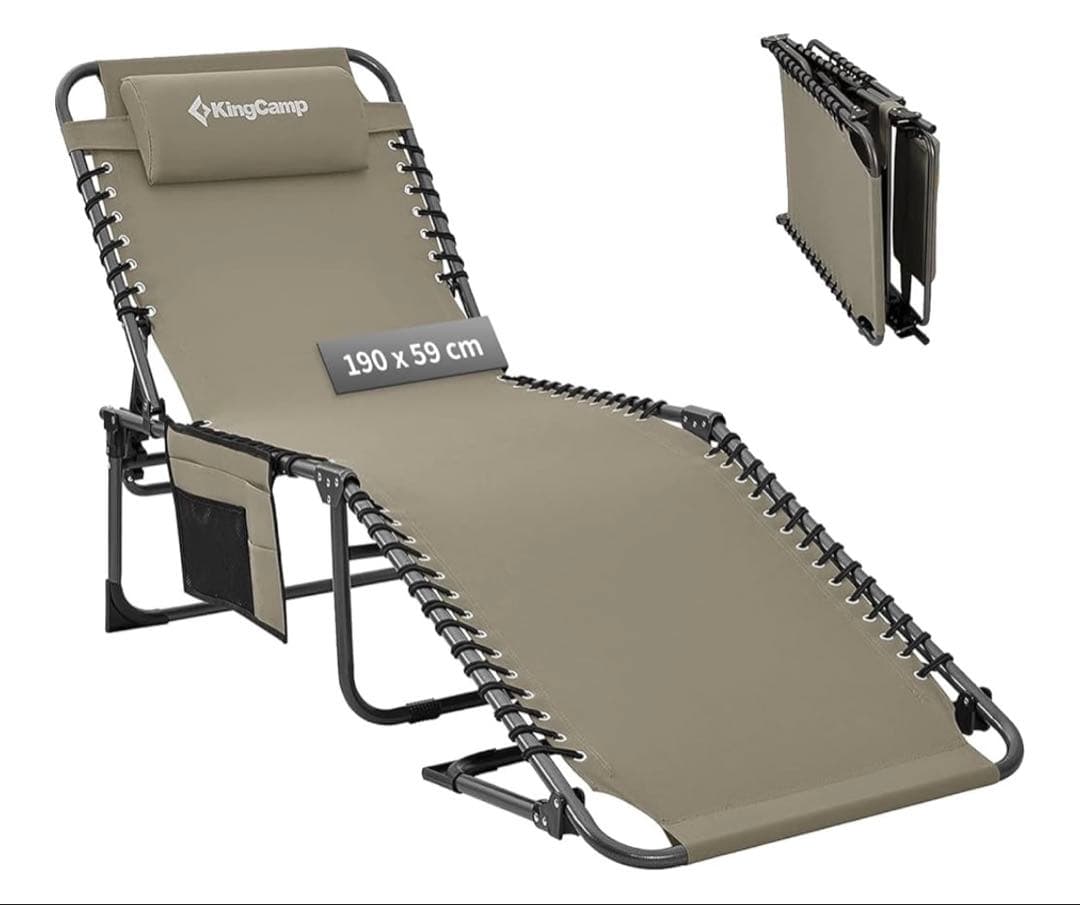 KingCamp サマーベッド 折りたたみベッド コット 3way 簡易ベッド