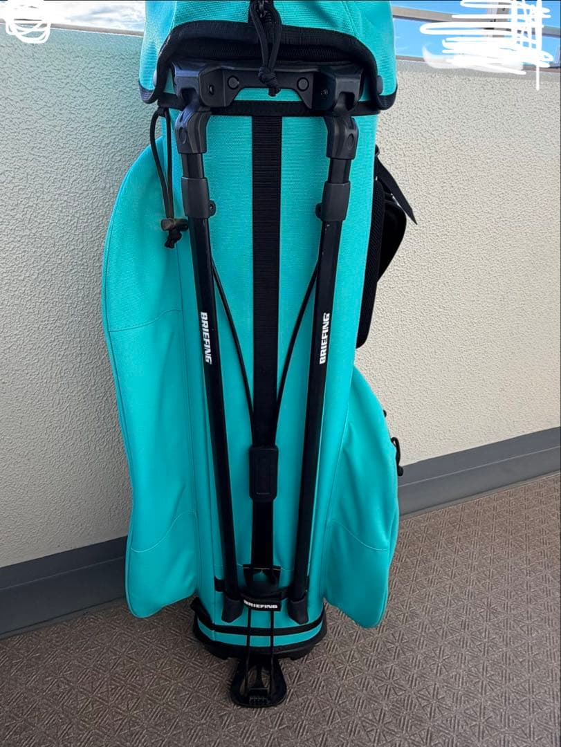 BRIEFING WINDANDSEA キャディバッグ ヘッドカバー3セット付き