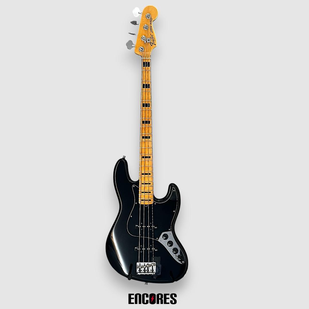 ベース Fender American Deluxe JazzBass N3 Black