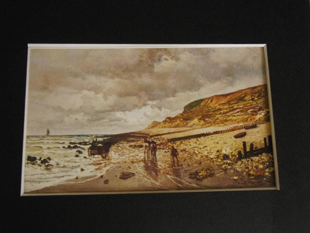 クロード・モネ、La Pointe de la Heve at Low Tide