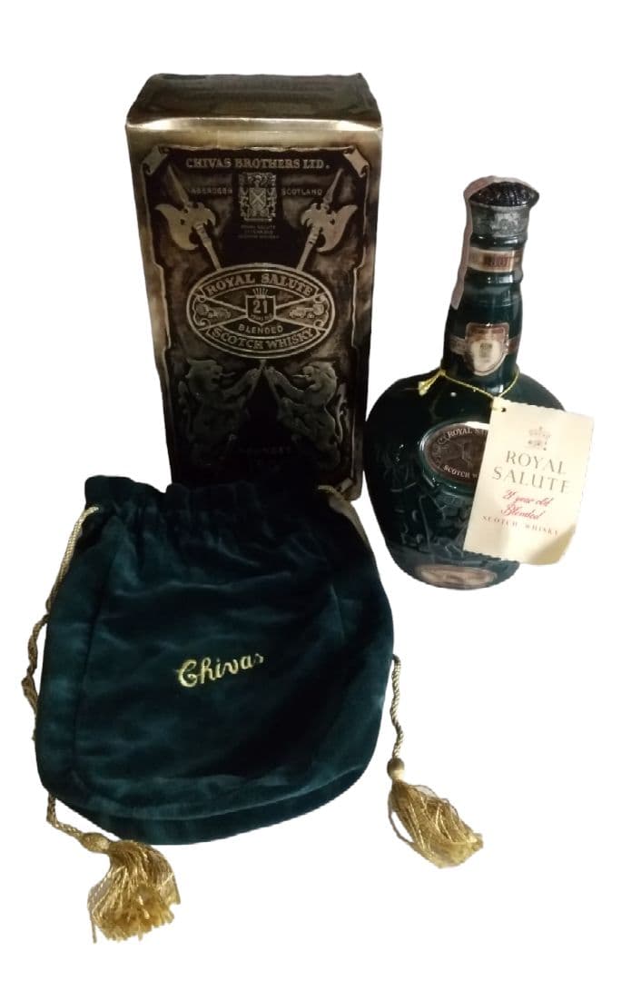 ロイヤルサルート（ Salute )　古酒 新品 陶器ボトル　緑