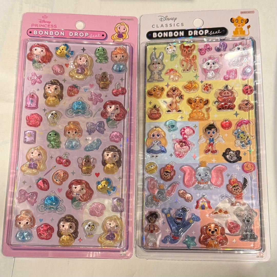 ボンボンドロップシール ディズニー プリンセス クラシック