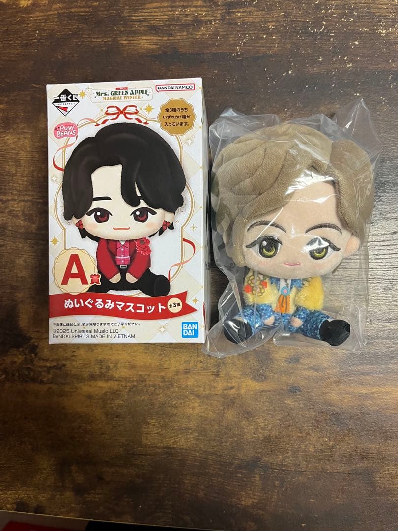 一番くじ Mrs. GREEN APPLE A賞コンプ【おまけ付き７点セット】