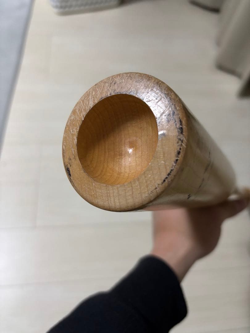 日ハム野村祐希実使用NPB木製バット