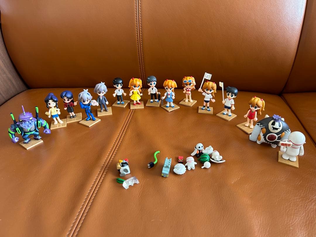 ぷちえゔぁぐらし エヴァンゲリオン フィギュアセット アスカ 碇シンジ