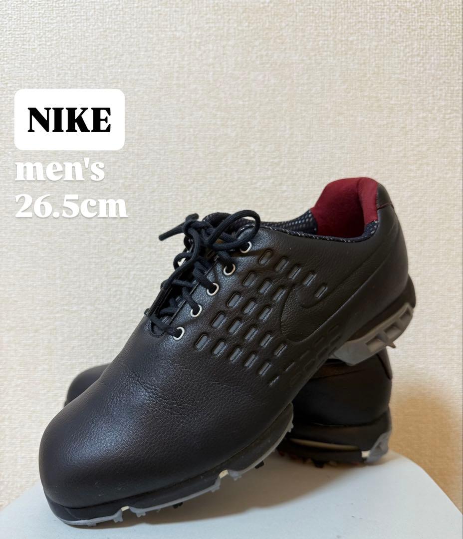 美品】NIKEナイキゴルフシューズ 26.5㎝スポーティ＆高級感あり高機能モデル