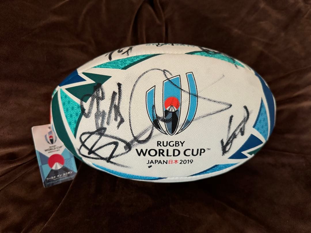 ラグビーW杯2019 イングランド サインボール 未使用
