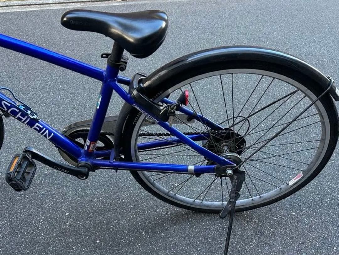 【直接引取限定(大阪)】ブリヂストン　シュライン青26インチ 自転車