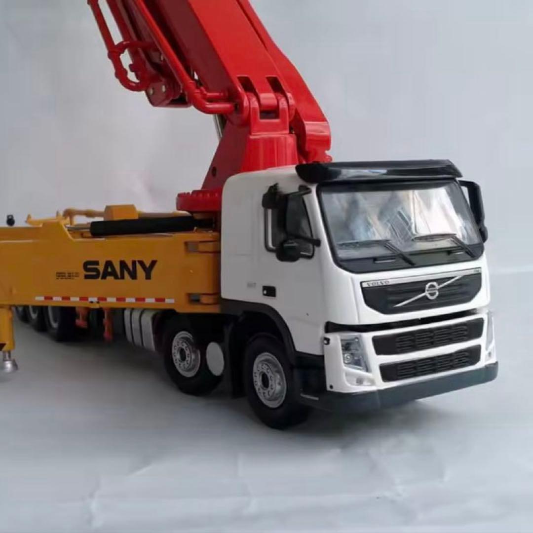 ダイキャストスケール 1:50 三一重工 62メートルポンプトラックモデル