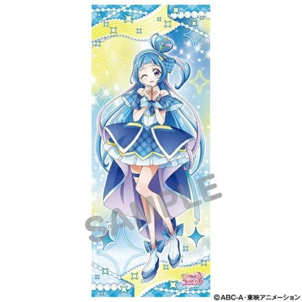 キミとアイドルプリキュア 等身大タペストリー　アイドル・ウインク・キュンキュン
