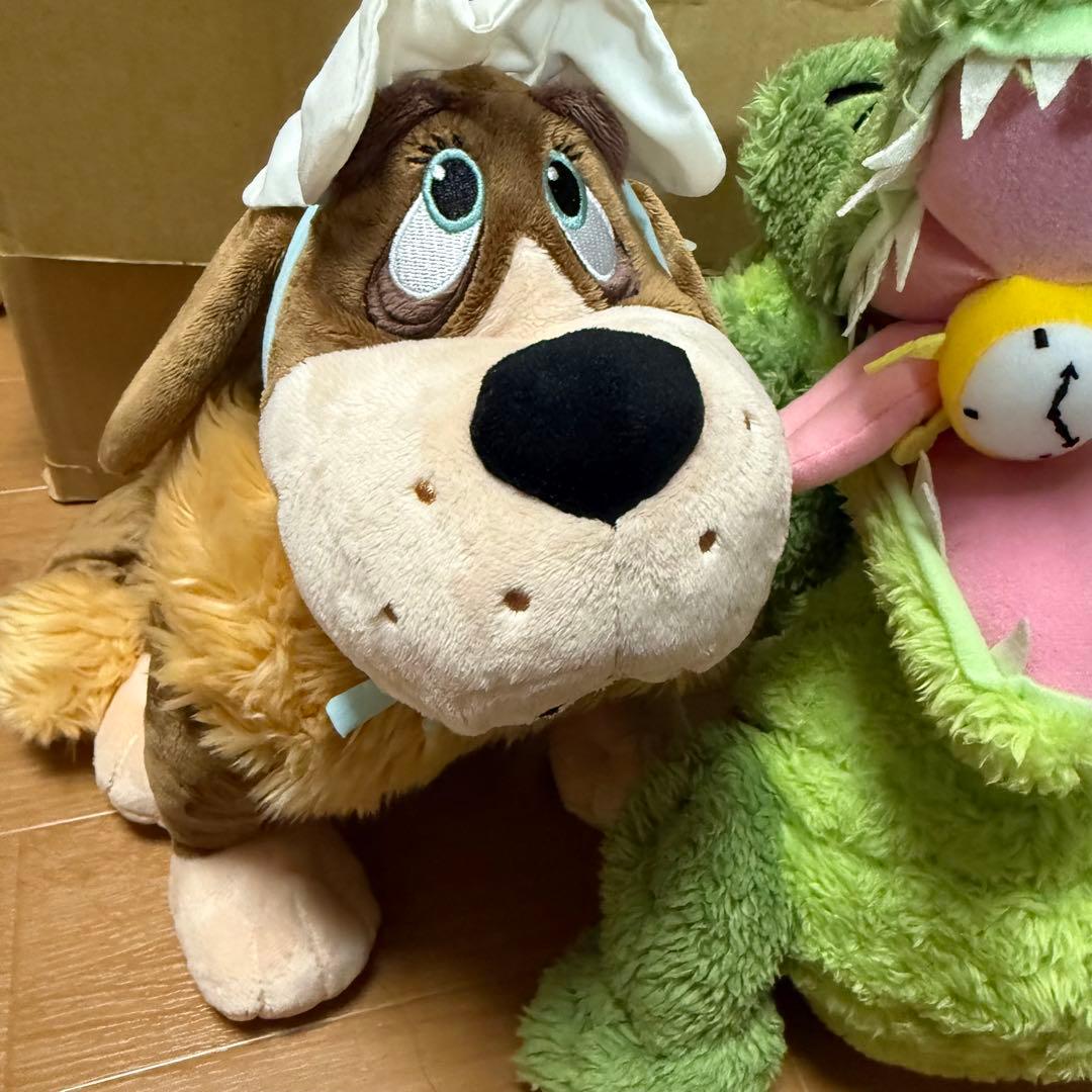 ディズニー　ピーターパン　ぬいぐるみ　ナナ　チクタクワニ