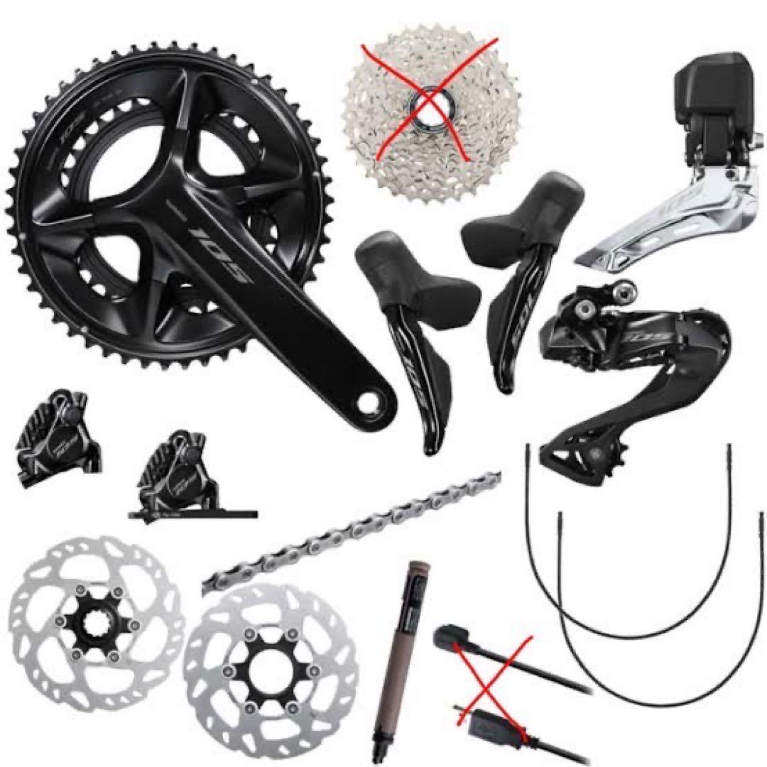 Shimano 105 7150 グループセット