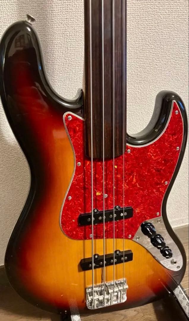 フェンダー JB-62FL 3TSフレットレス 1989年～1990年フジゲン製