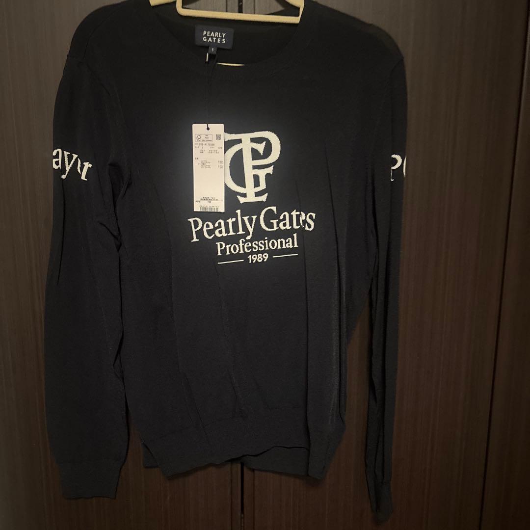 Pearly Gates ブラックセーター サイズ1 新品未使用