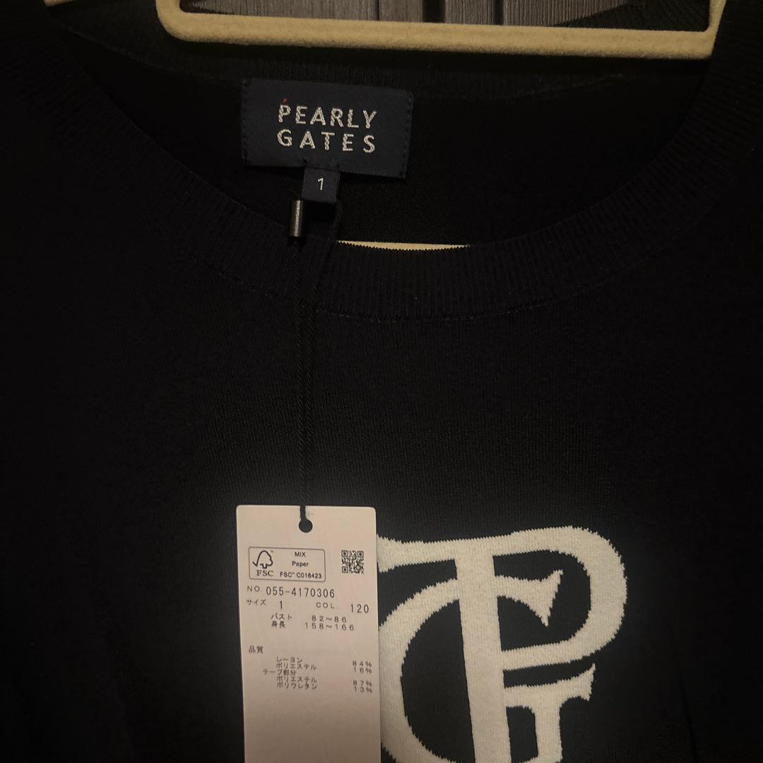 Pearly Gates ブラックセーター サイズ1 新品未使用