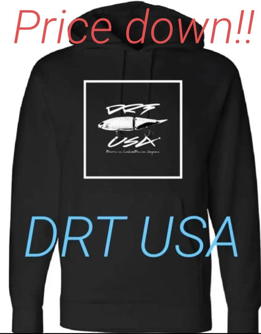 t*d様 【新品未使用】【DRT USA パーカー】アメリカサイズM【送料無料】