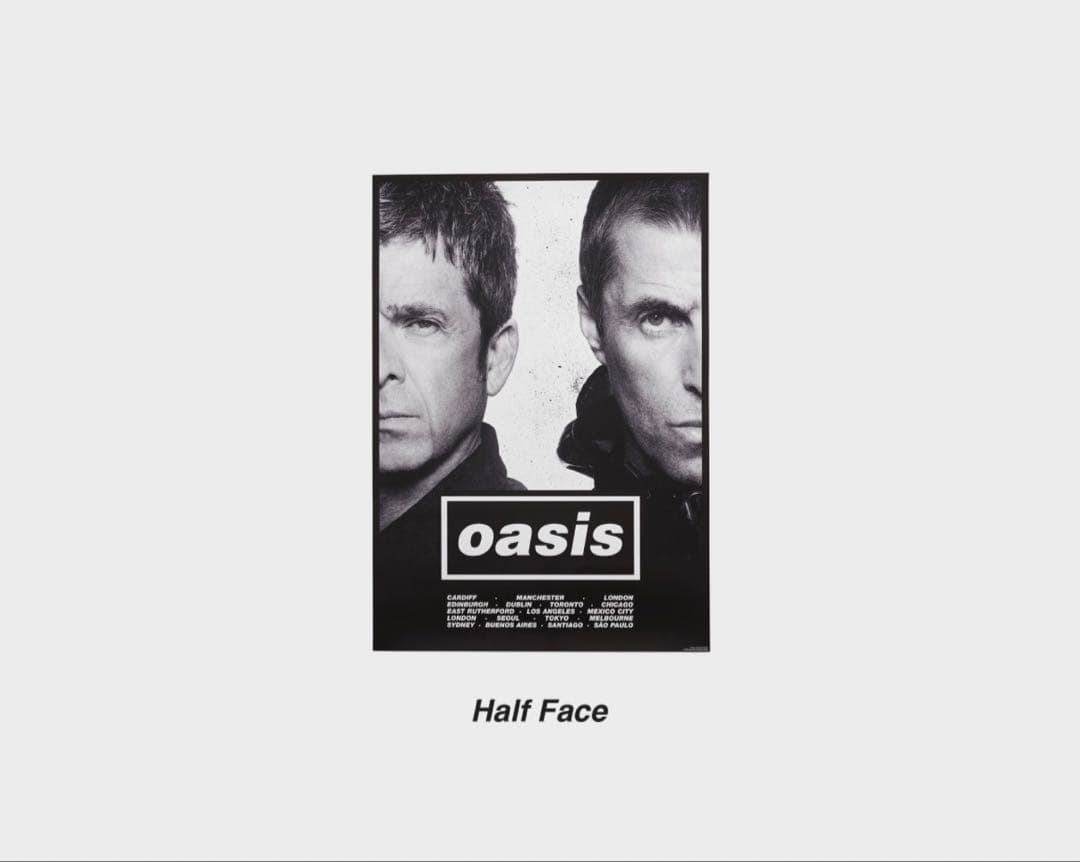 【未開封】 Oasis ポスター 2点セット