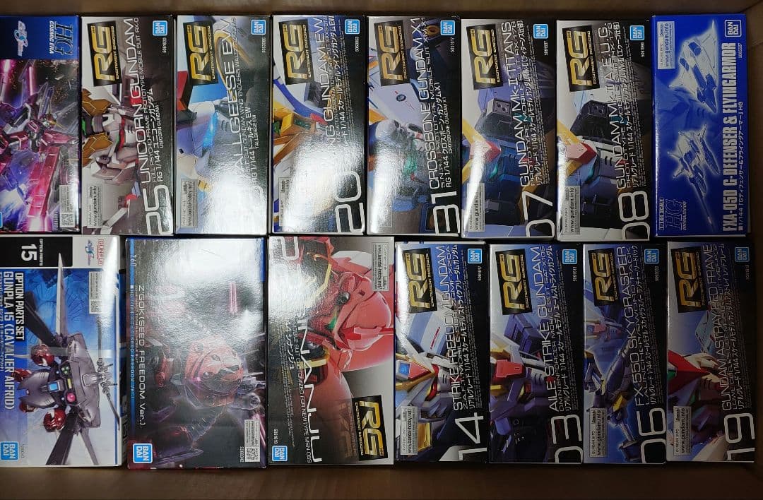 ガンプラまとめ売り 24点セット HG RG MG G-セルフ等