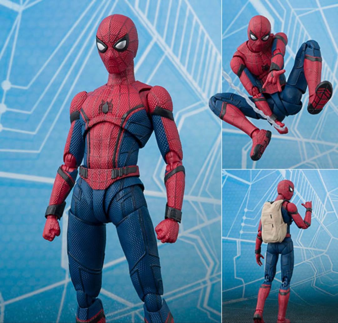 バンダイ ＳＨＦスパイダーマンファー・フロムホーム フィギュア