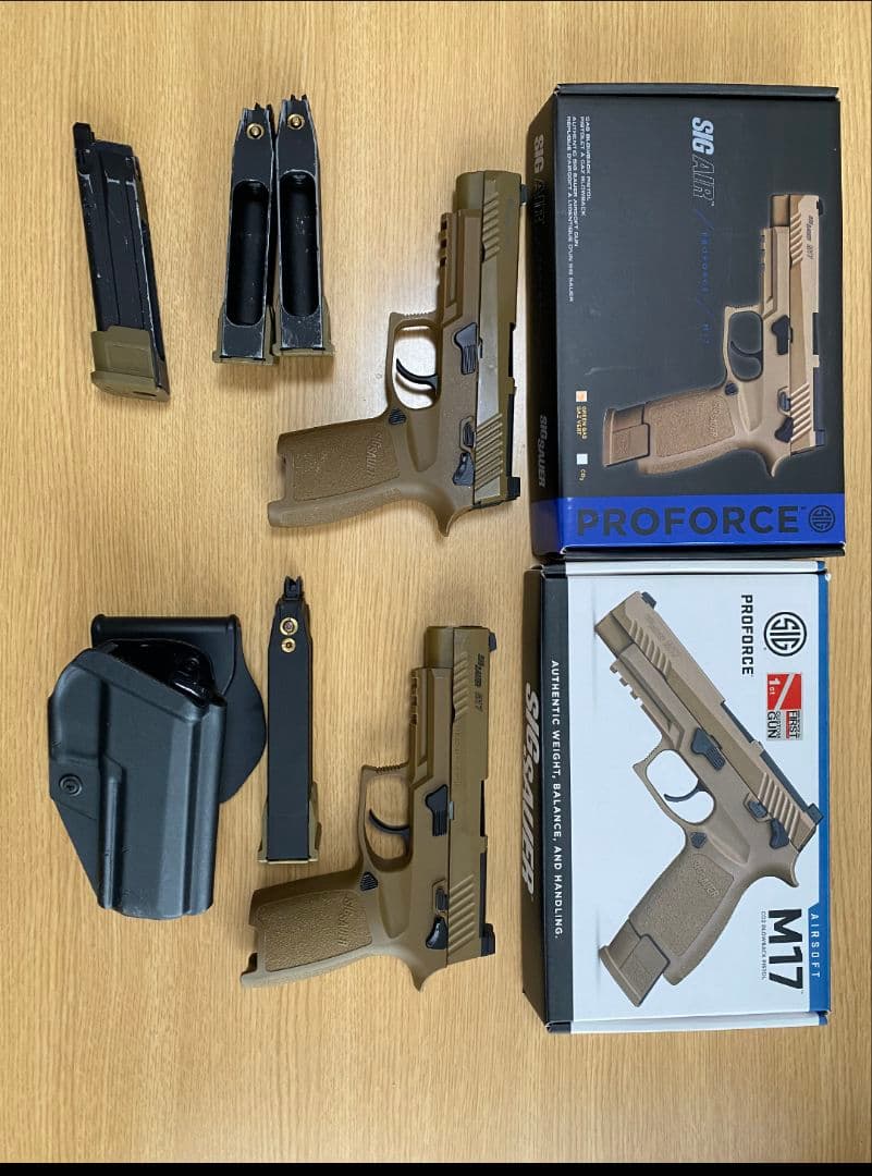 東京マルイSigSauer m17 co2ガスガン 付属品多数