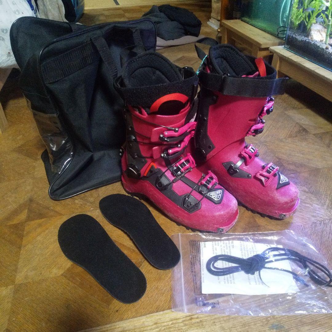【美品】普段履き23.5ダイナフィットDYNAFITスキーブーツバックカントリー