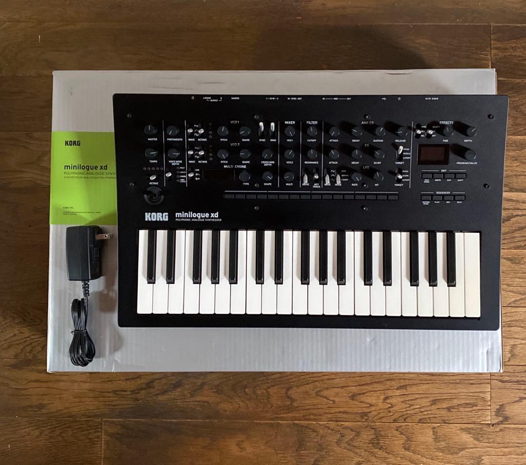 KORG minilogue xd ハイブリッドシンセ(アナログ&デジタル)