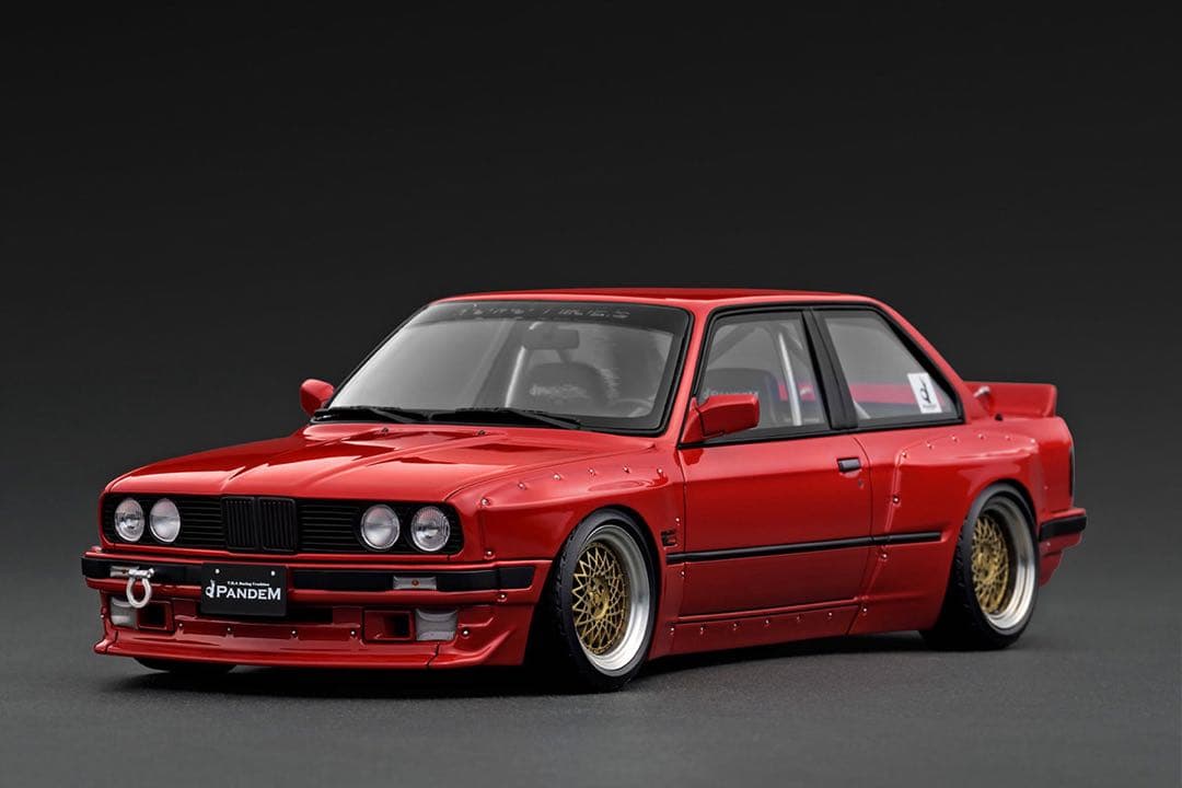 1/18 イグニッションモデル PANDEM  E30 M3 E30 赤