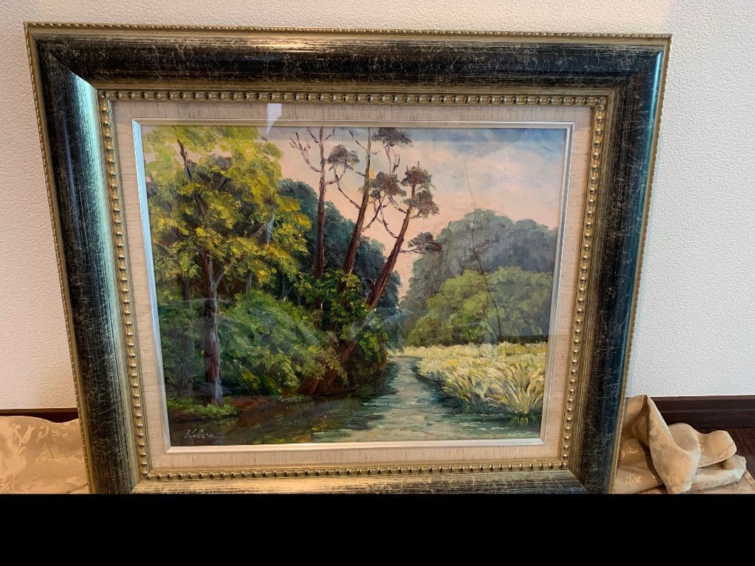 風景画　油絵
