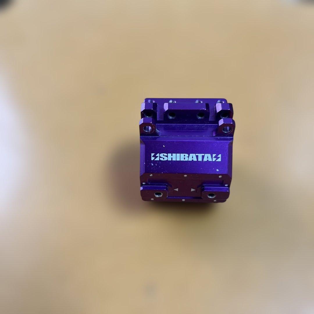 シバタSHIBATA GRK5アルミギヤボックスパープル