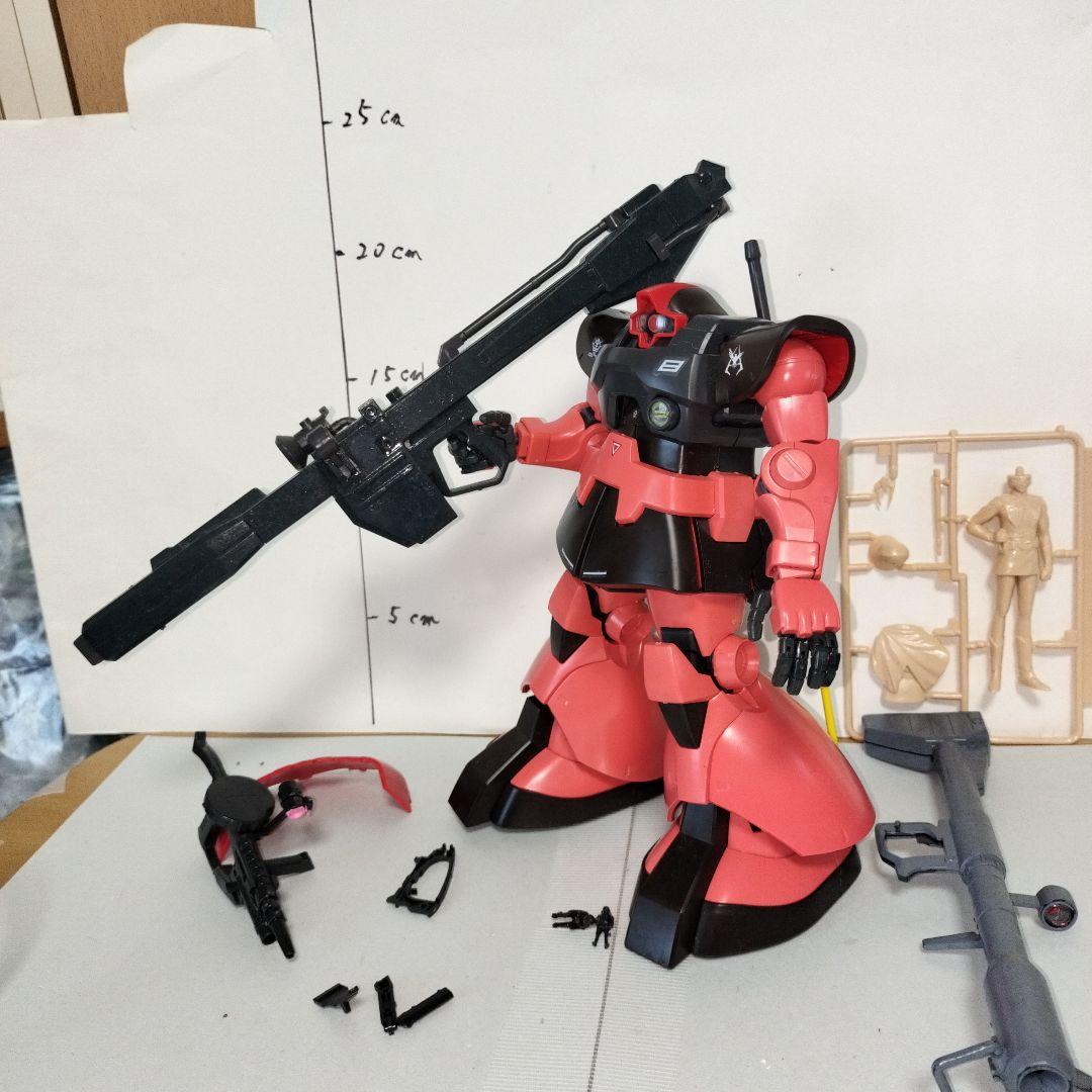 MG 1/100 シャア専用リック・ドム 塗装完成品 プレバン限定 ガンプラ