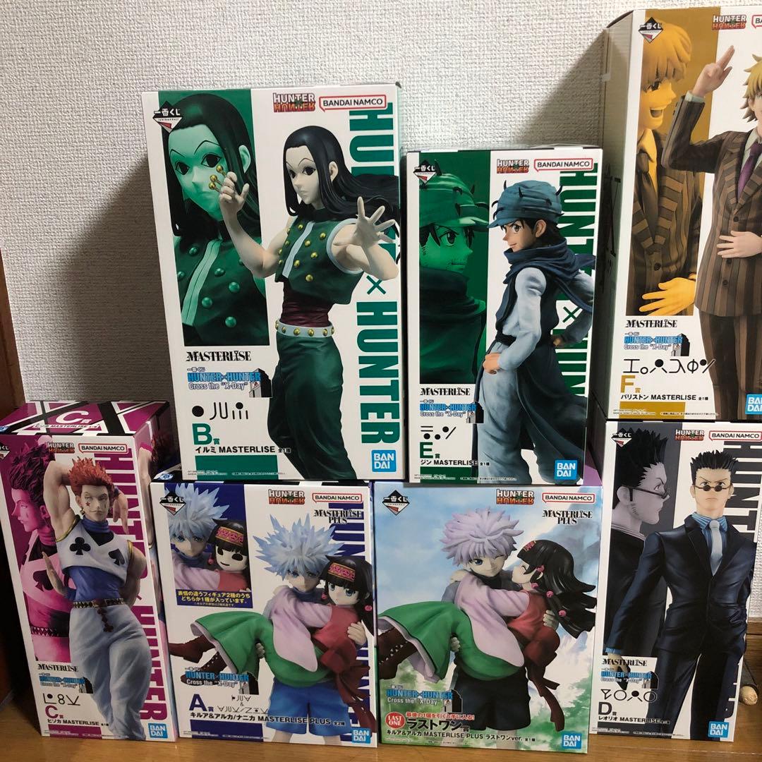 ハンターハンター　一番くじ　A賞 B賞 C賞 D賞 E賞 F賞　ラストワン