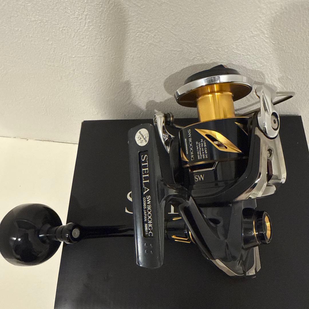 STELLA SW8000HG スピニングリール OHフルメンテナンス済み