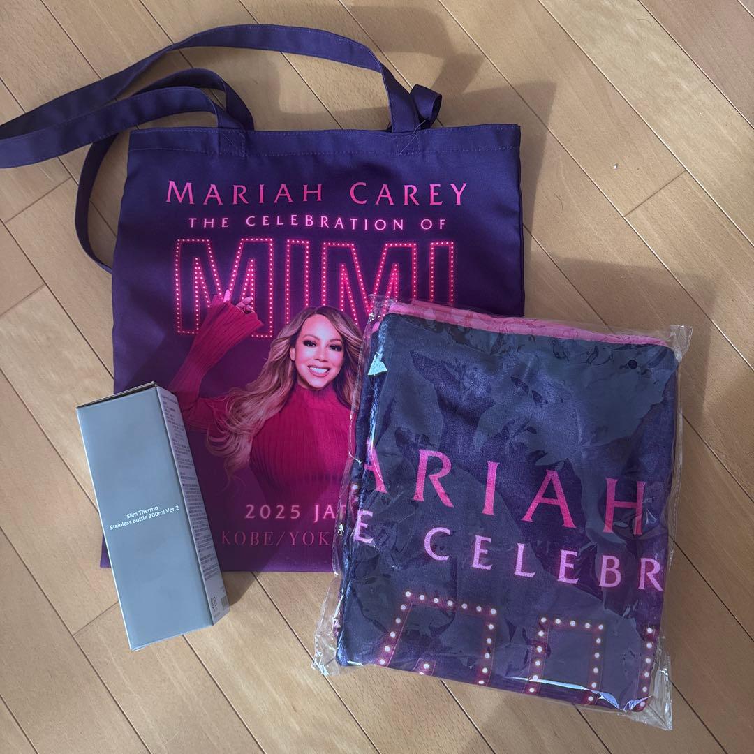 Mariah Careyマライアキャリー来日コンサートGOLD特典グッズ未使用