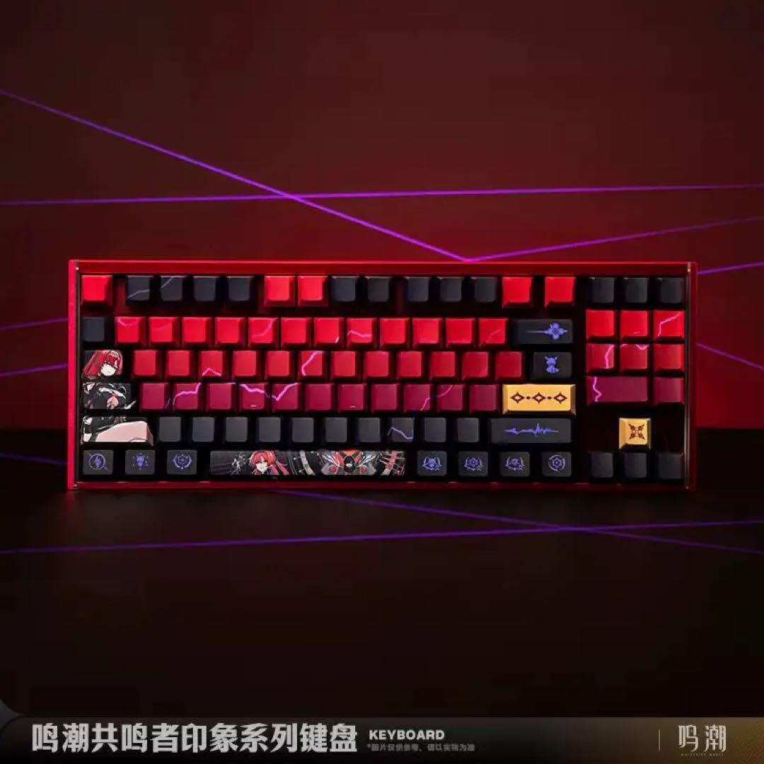 【希少】【中国限定】鳴潮 吟霖 メカニカルキーボード　青軸