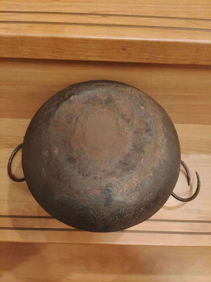 大徳寺常住釜 阿弥陀堂釜　茶釜　釜環付　炉釜　風炉釜　茶器　茶道具　茶事