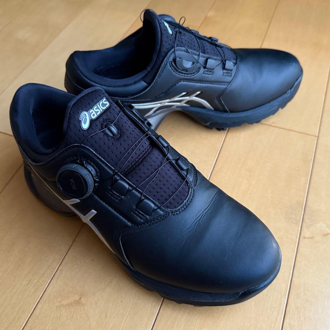 アシックス ゴルフシューズ 24.5 中古　送料込み