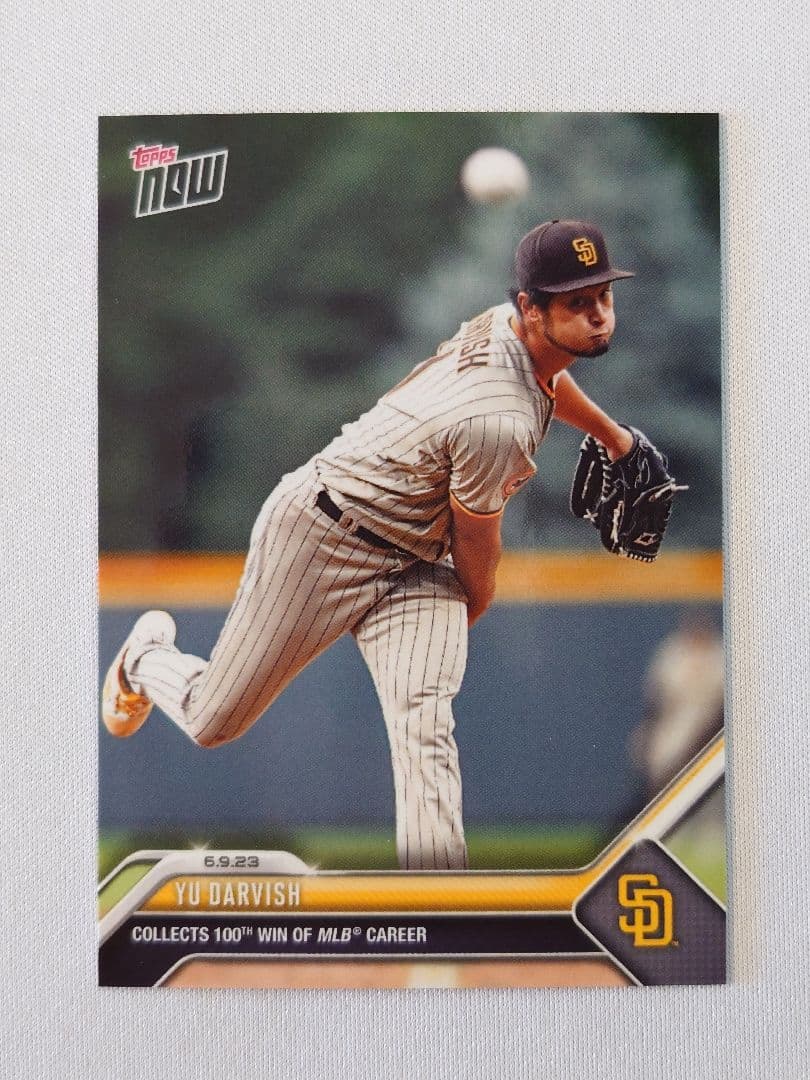 topps now ダルビッシュ有 418 トップスナウ パドレス 16
