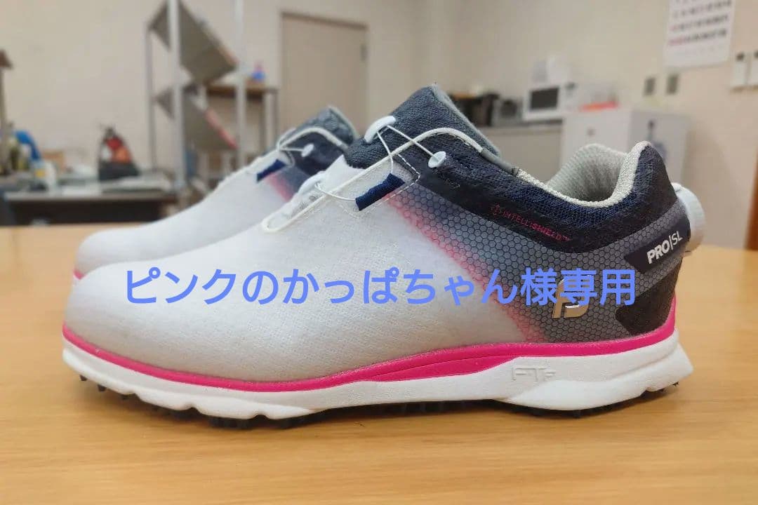 着用1回☆FJ プロＳＬ スポーツ ＢＯＡ スパイクレスゴルフシューズ 23cm
