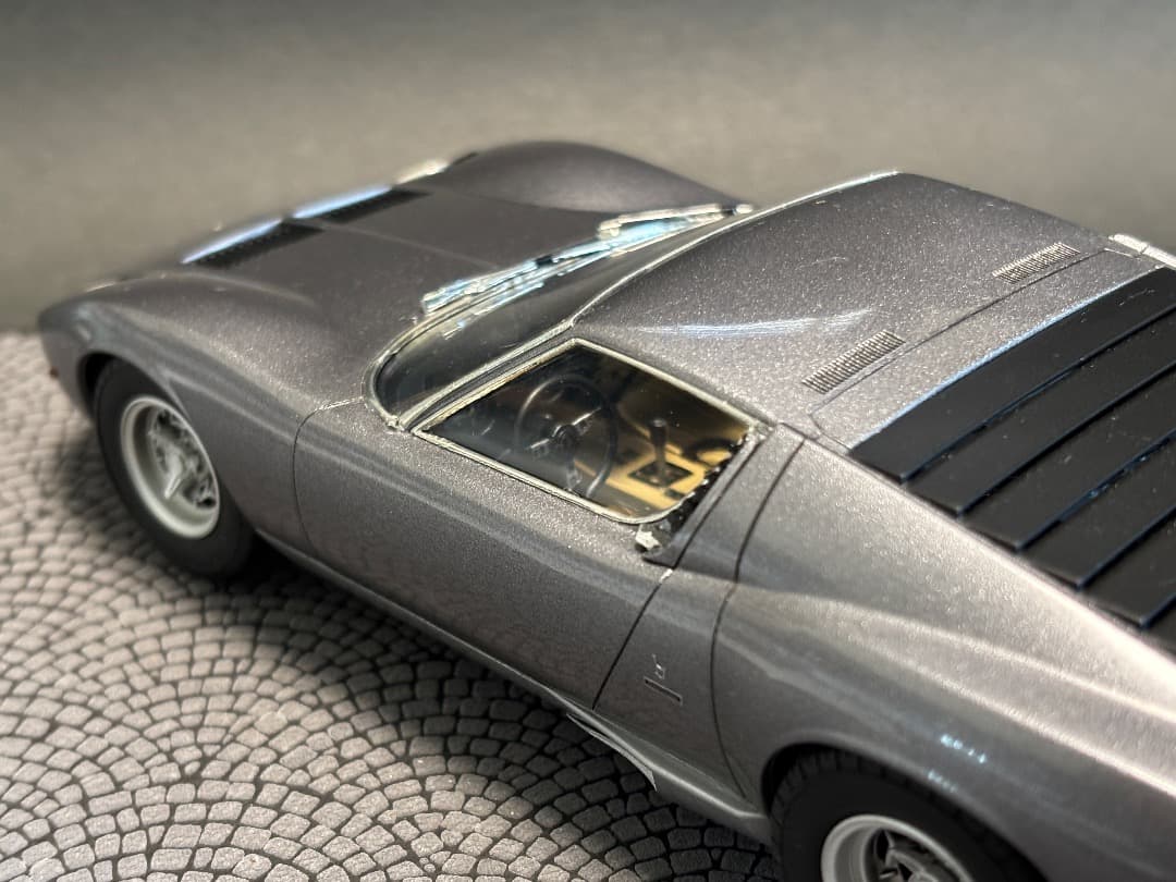 ハセガワ　ランボルギーニミウラ 1/24 完成品