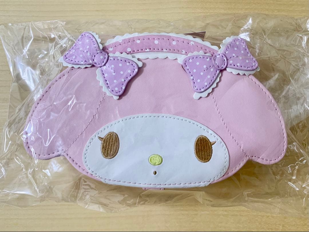 【新品未使用】マイメロディ おめかしシリーズ フェイス形アクセサリーボックス
